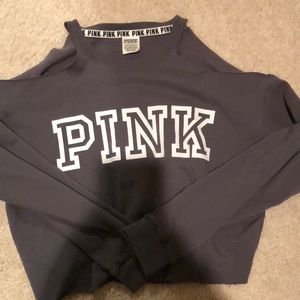 Victoria Secret PINK Crop Off Shoulder Top
